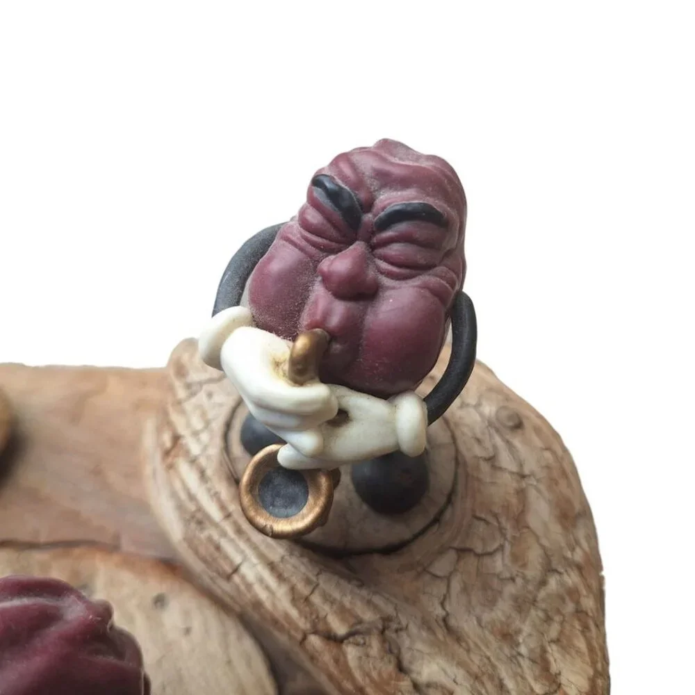 California Raisins Driftwood Art Handmade Nailed Vintage 90s Retro‎ Decor Music